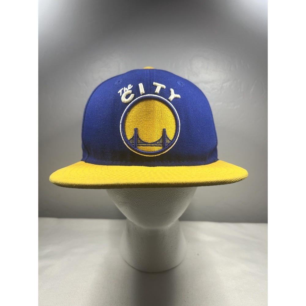 Snap Back Hat Golden State Warriors The City Hardwood Classic New Era 9FIFTY Cap - Picture 14 of 16